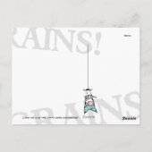 牛のゾンビ ポストカード (裏面)