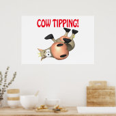 牛のチップ ポスター (キッチン)