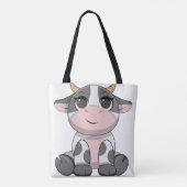 牛のバッグ トートバッグ (裏面)