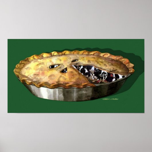 「牛のパイ」 ポスター (正面)