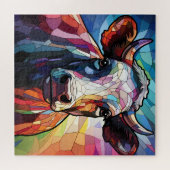 牛のパズル ジグソーパズル (横)