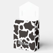 牛のパターンの好意ボックス フェイバーボックス (オープン)