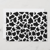 牛のパターンの結婚背景の発表 (裏面)