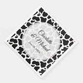 牛のパターンの背景 (コーナー)