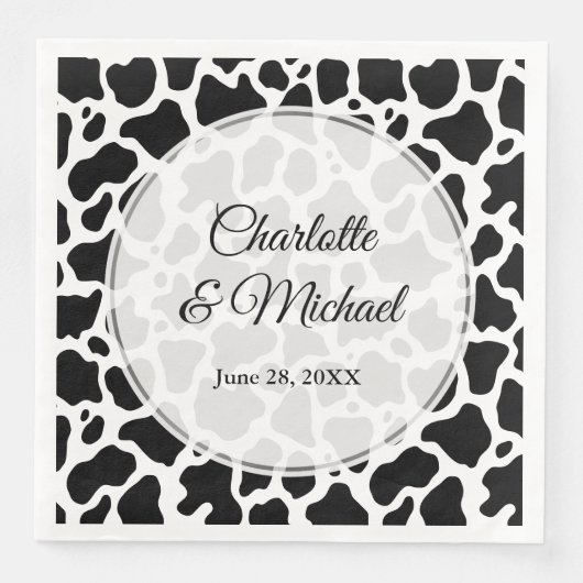 牛のパターンの背景 (正面)