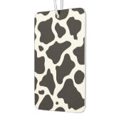 牛のパターンの背景 カーエアーフレッシュナー (左)