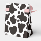 牛のパターンの背景 フェイバーボックス (裏面サイド)