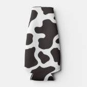 牛のパターンの背景 ボトルクーラー (正面)