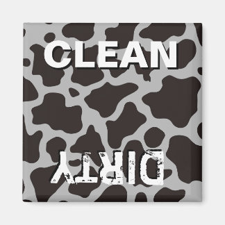 牛のパターンの背景 マグネット