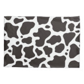 牛のパターンの背景 枕カバー (裏面)