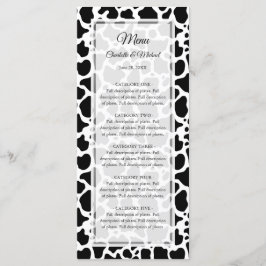 牛のパターンの背結婚景 メニュー