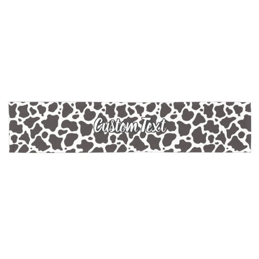 牛のパターン短いテーブルランナー ショートテーブルランナー (横)