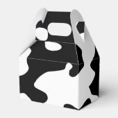 牛のパターン（白黒） フェイバーボックス (裏面サイド)