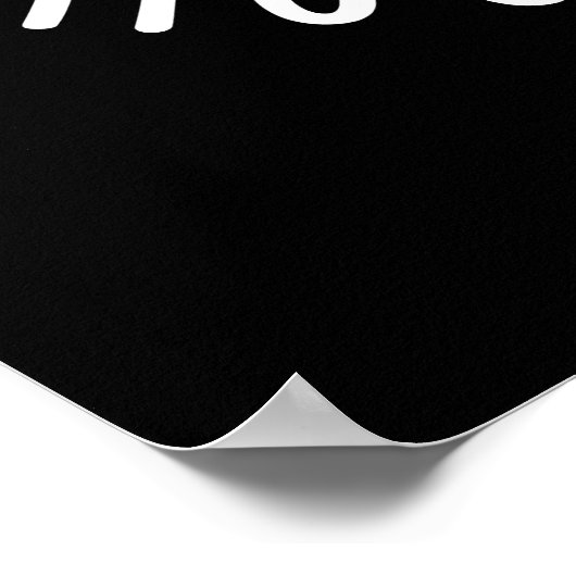 牛のパンは本当に私の動物のプンおもしろいダークBGを移動 ポスター (角)