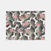 牛のフリースブランケット フリースブランケット (正面(横))