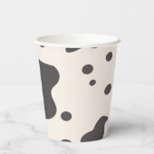 牛のプリントおもしろい成人パーティー誕生会 紙コップ (裏面)