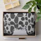 牛のプリントの切り離し紙 薄葉紙 (ギフト)