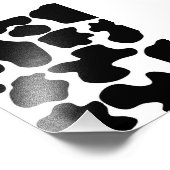 牛のプリントパターン フォトプリント            (角)