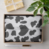 牛のプリントパターン 薄葉紙 (ギフト)