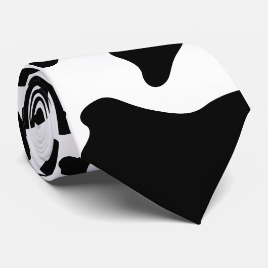 牛のプリント ネクタイ (ロール)