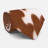牛のプリント ネクタイ (ロール)