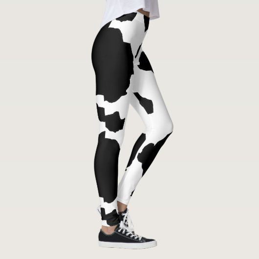 牛のプリント レギンス (右)