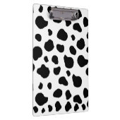 牛のプリント、牛のパターン、牛の斑点、白黒 クリップボード (右)