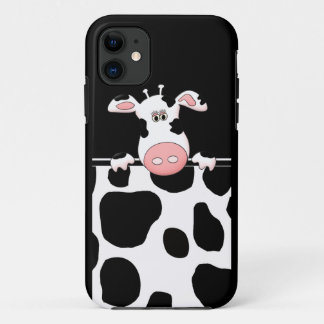 牛のプリント iPhone 11 ケース