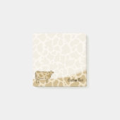 牛のプロファイルの投稿ノート ポストイット (正面)