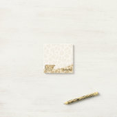 牛のプロファイルの投稿ノート ポストイット (デスク上)