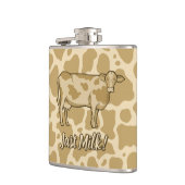 牛のプロファイルスキットル フラスク (左)