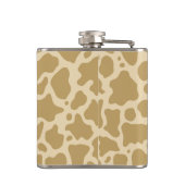 牛のプロファイルスキットル フラスク (裏面)