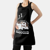 牛のプン私はムオードカーフ牛のかわいいFではない エプロン (インサイチュ)