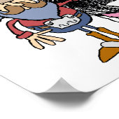 牛のポケポスター ポスター (角)