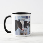 牛のポートレート マグカップ (左)