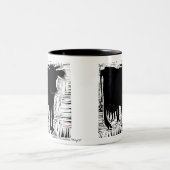 牛のマグ ツートーンマグカップ (中央)