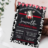 牛のムーさん、お誕生日おめでとう! 招待状