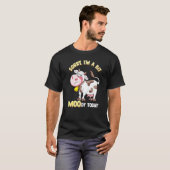 牛のムードパンの農場 Tシャツ (正面フル)