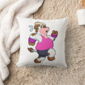 牛のランニング クッション (ブランケット)