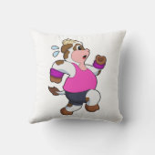 牛のランニング クッション (裏面)