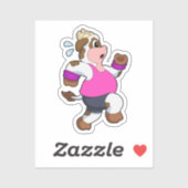 牛のランニング シール (シート)