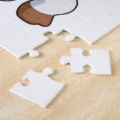 牛のランニング ジグソーパズル (側面)