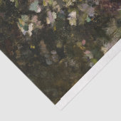 牛のロマンチックな農家のシーンを持つファームガール 薄葉紙 (詳細)