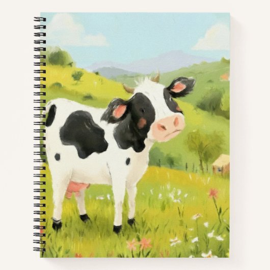 牛の一日 ノートブック (正面)