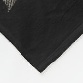 牛の乗馬西ロデオ・イェハウに乗る フリースブランケット (角)