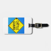 牛の保護ラベル ラゲッジタグ (正面横)