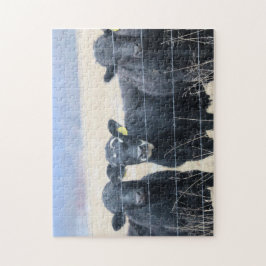 牛の傍観者 ジグソーパズル