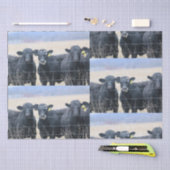 牛の傍観者 薄葉紙 (クラフト)