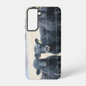 牛の傍観者 SAMSUNG GALAXYケース (裏面)