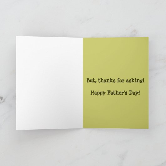 牛の写真 カード (内部)